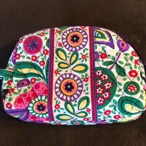 Vera Bradley medium cosmetic bag